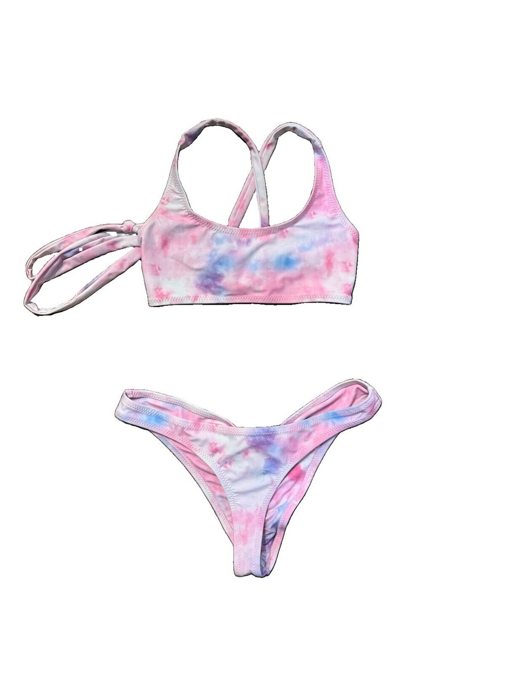 Bikini | Women’s |Pink Tie Dye | Two Piece Swimsuit | Fashion Nova | Size Medium